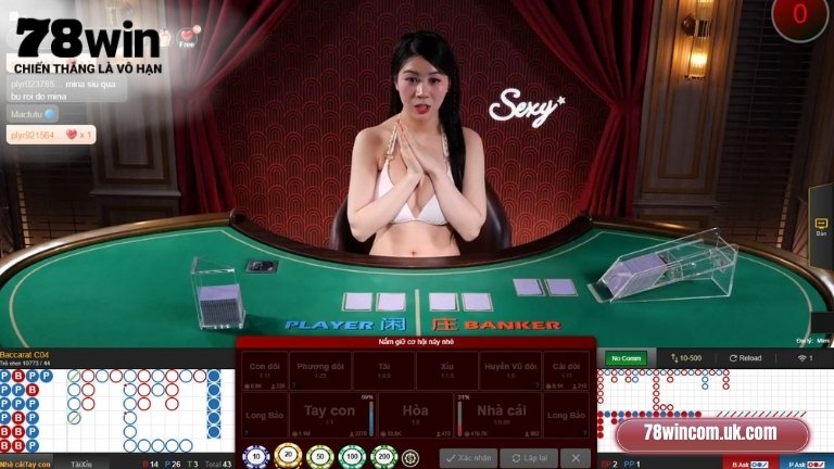 Hướng dẫn cách chơi Baccarat 78Win dễ hiểu cho người mới