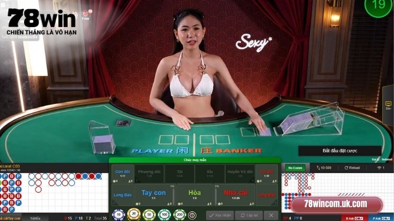 Luật chơi Baccarat cơ bản tại nhà cái 78Win