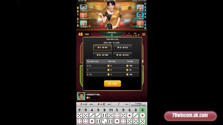 Ưu điểm khi chơi 7 Up 7 Down 78Win